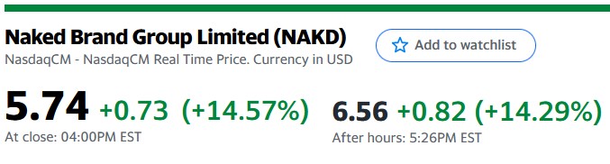 NAKD bricht aus 1291070
