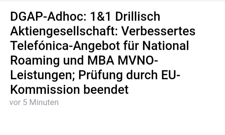 Drillisch AG 1231502