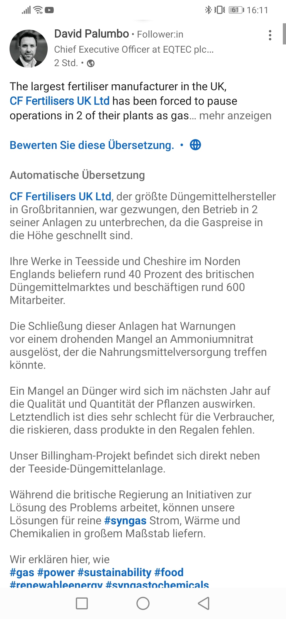 Eqtec mit Potential 1275155