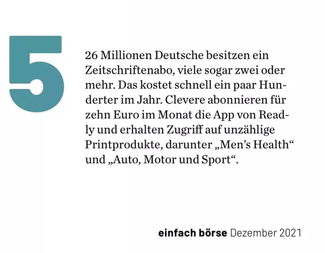 Readly International AB - Lesen was du willst.... 1285944