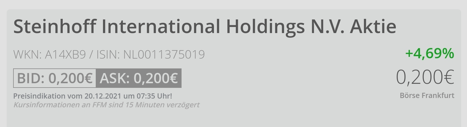 Steinhoff Informationsforum 1289599