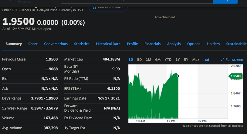 Der Thread DEFI TECHNOLOGIES INC. (WKN: A2QQBN) 1293974