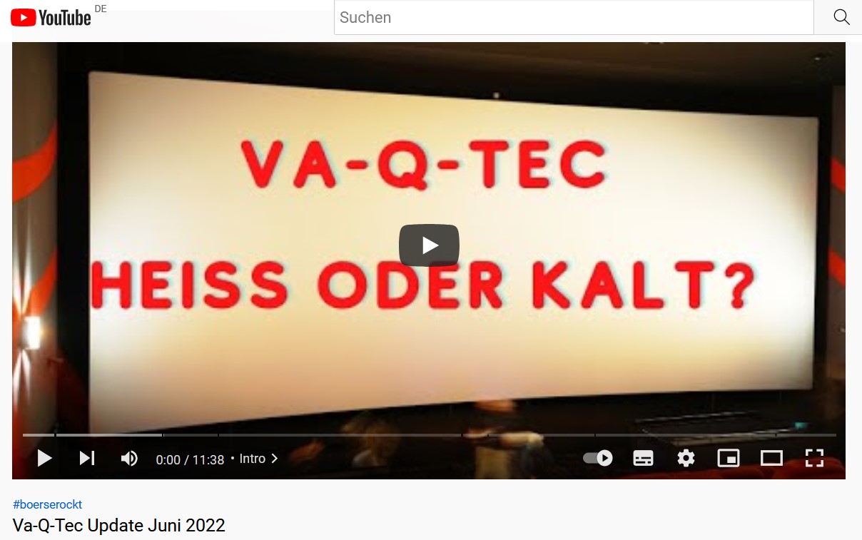 va-Q-tec Aktie (WKN: 663668) 1318443