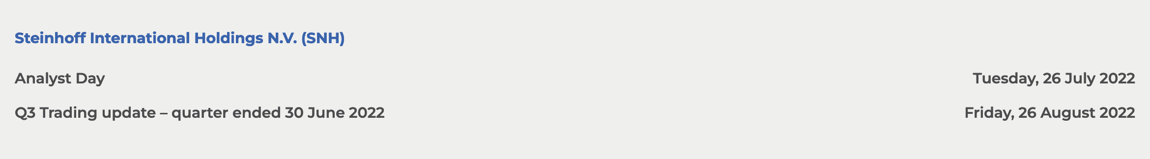 Steinhoff Informationsforum 1322314