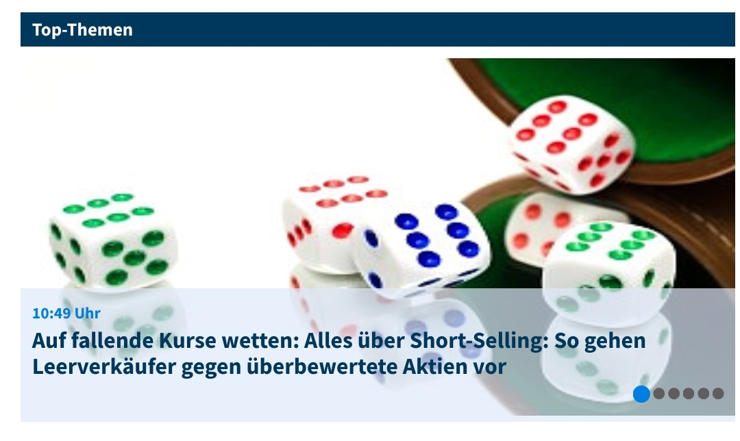 Börse ein Haifischbecken: Trade was du siehst 1348750