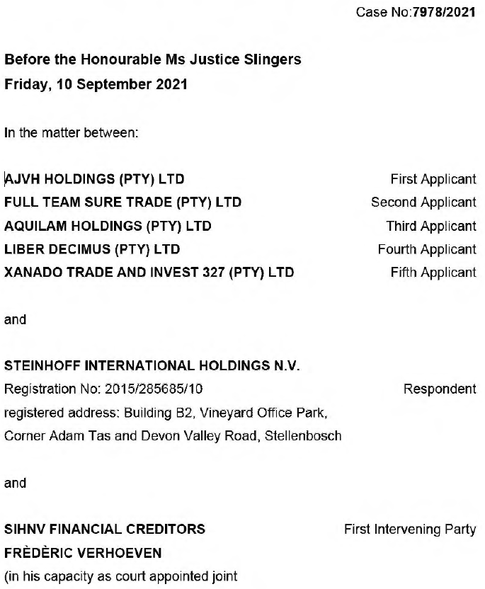 Steinhoff Informationsforum 1363744