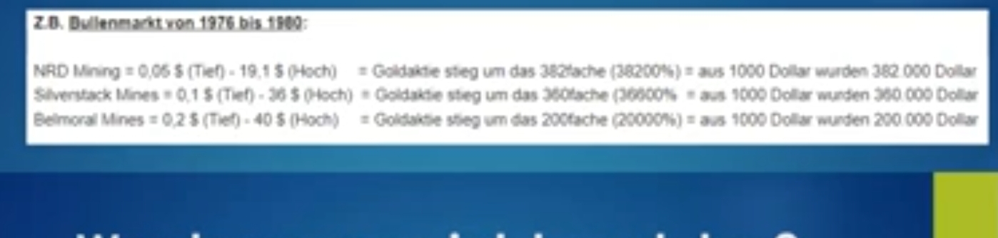 Die besten Gold-/Silberminen auf der Welt 1386596