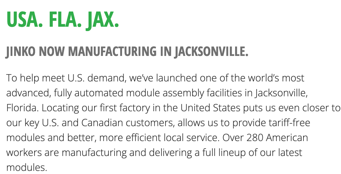 Jinko Solar vor einer Neubewertung ? 1386615