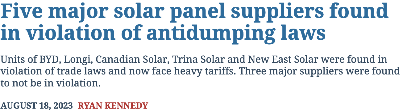 Canadian Solar- eine der grössten Solarfirmen 1386681