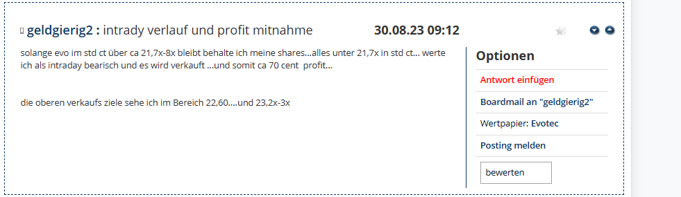 EVOTEC muss getradet werde 1388754