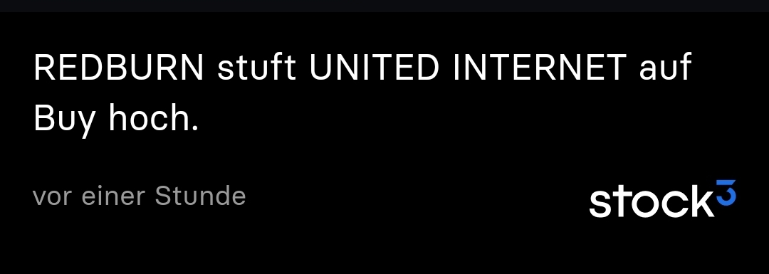 UNITED INTERNET...Allzeithoch in Reichweite 1381283