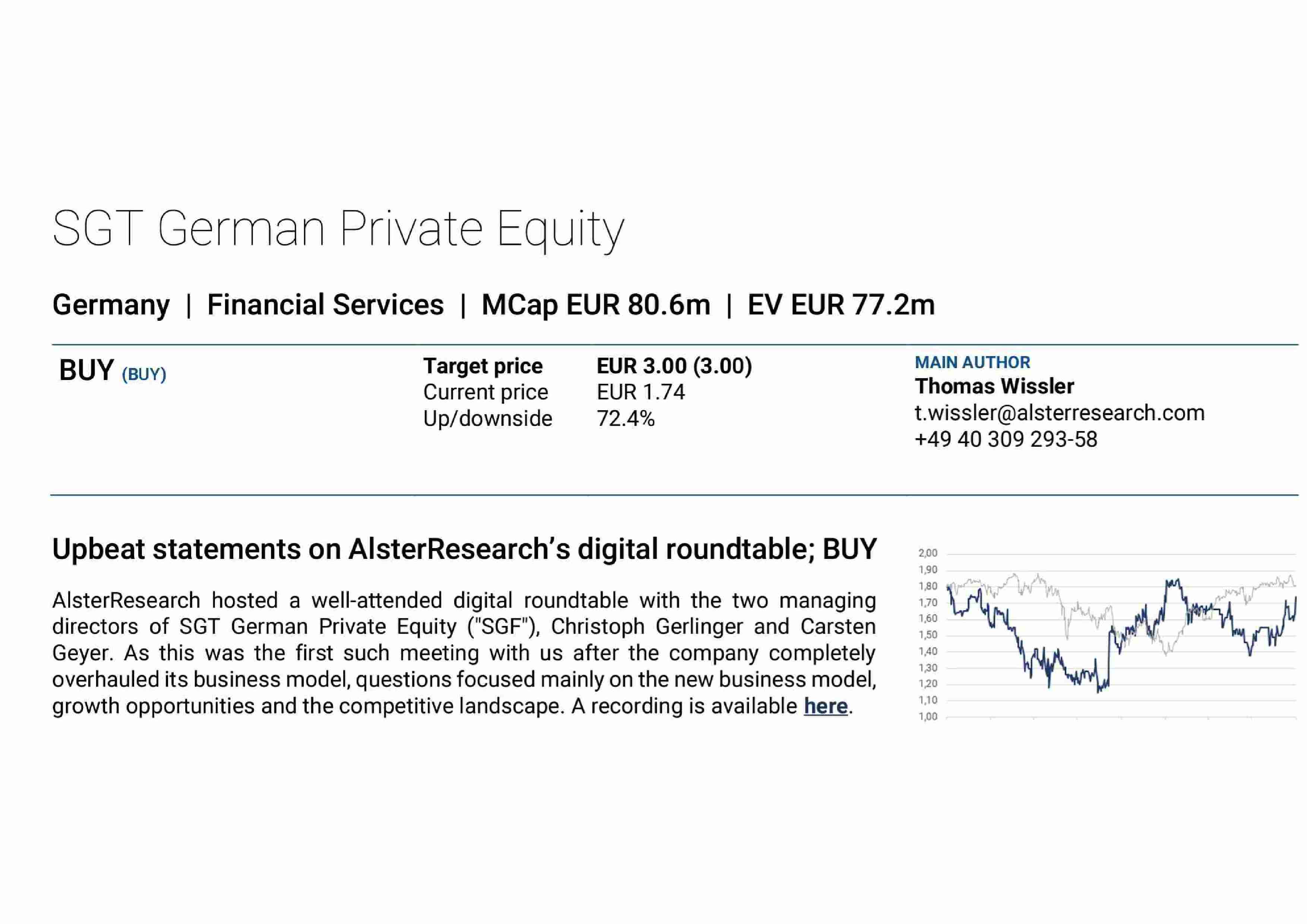SGT die deutsche Alternative zu KKR und EQT 1381362
