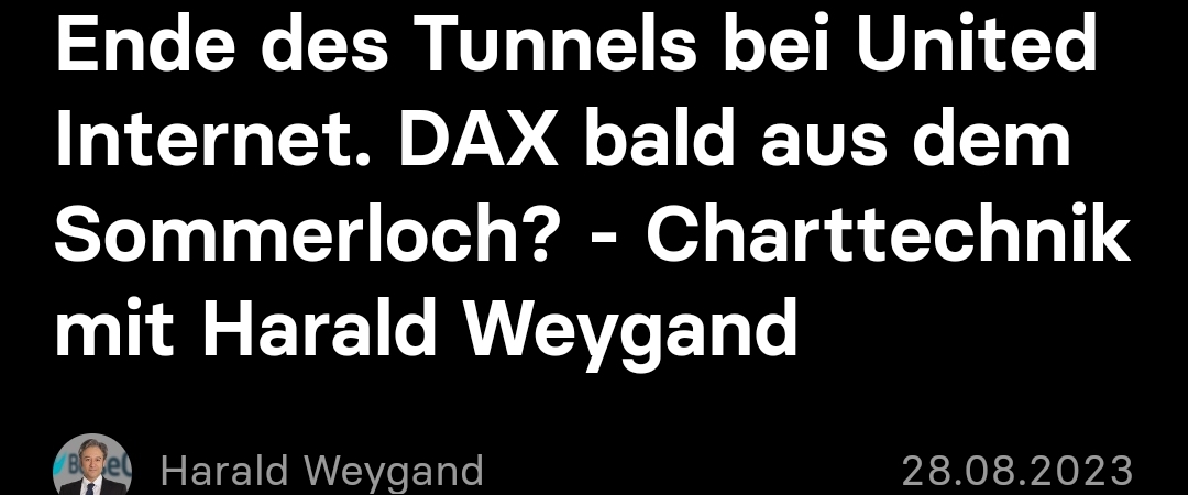 UNITED INTERNET...Allzeithoch in Reichweite 1389250