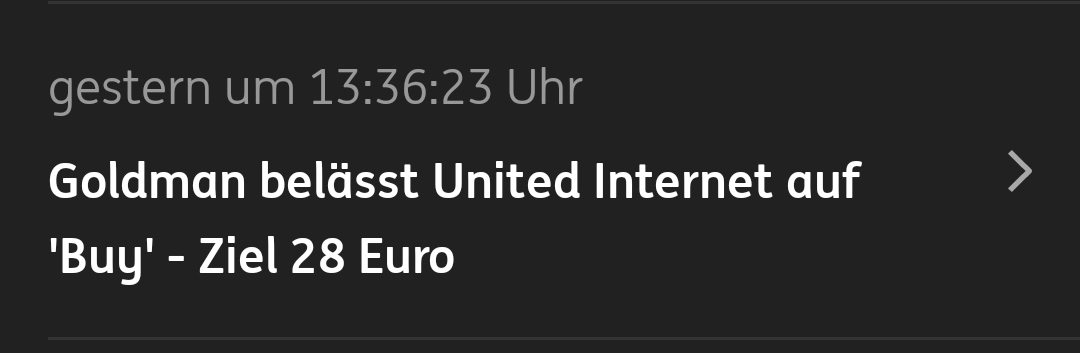 UNITED INTERNET...Allzeithoch in Reichweite 1397760