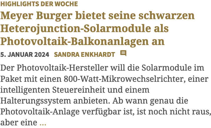 Meyer Burger Technology AG - AB 2022 1405940