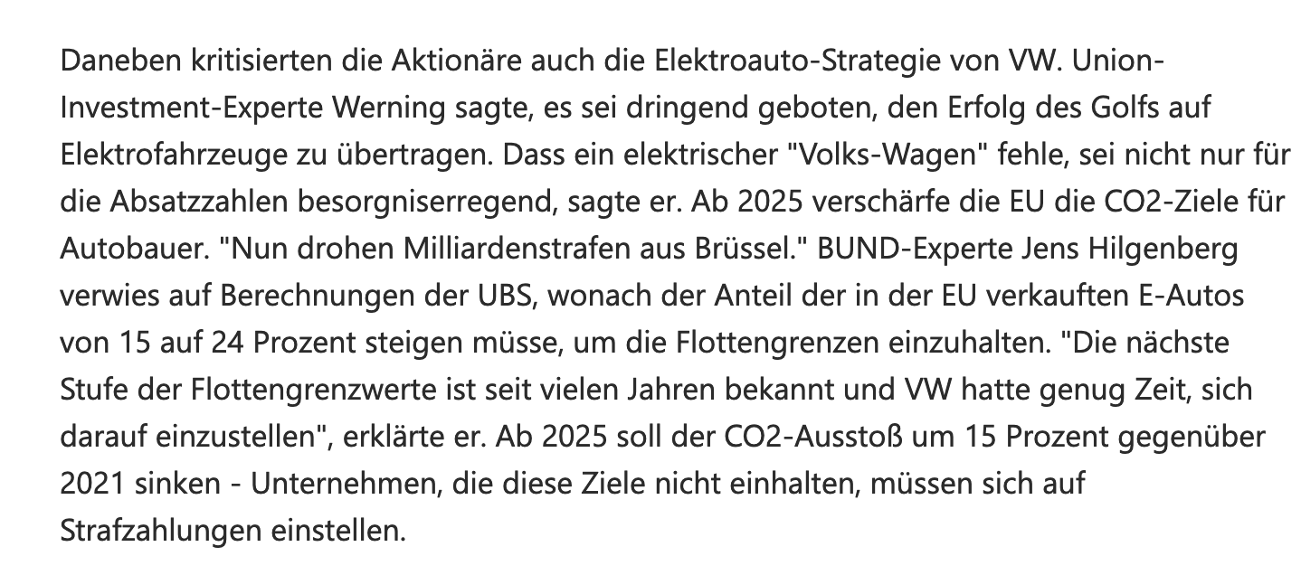 Volkswagen Vorzüge 1431585