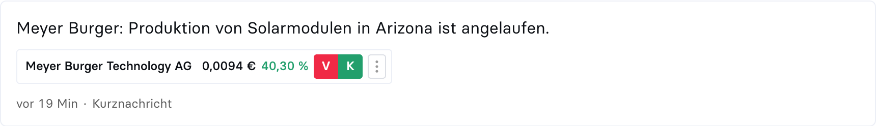 Meyer Burger Technology AG - AB 2022 1436067