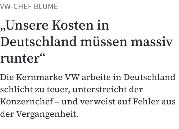 Volkswagen Vorzüge 1455501