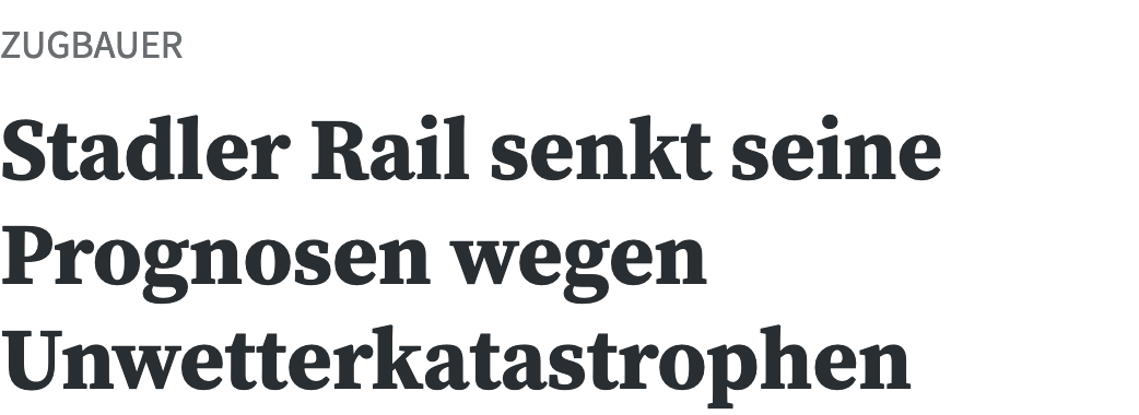 Stadler Rail AG - Thread! 1457808