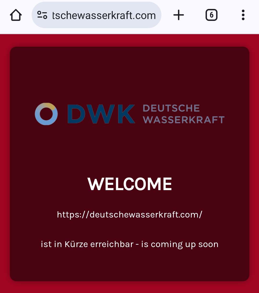 DWK Deutsche Wasserkraft AG 1438994