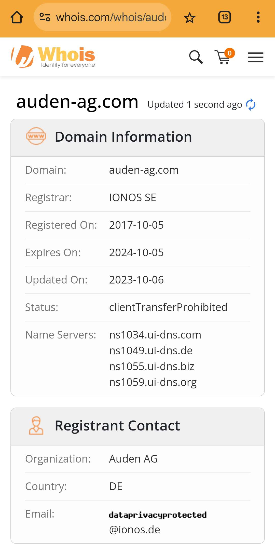 Auden AG - Ein Neustart? 1451177