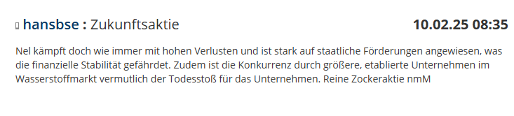 NEL, der Wasserstoffplayer aus Norwegen 1470143