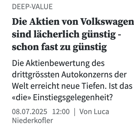 Volkswagen Vorzüge 1487582