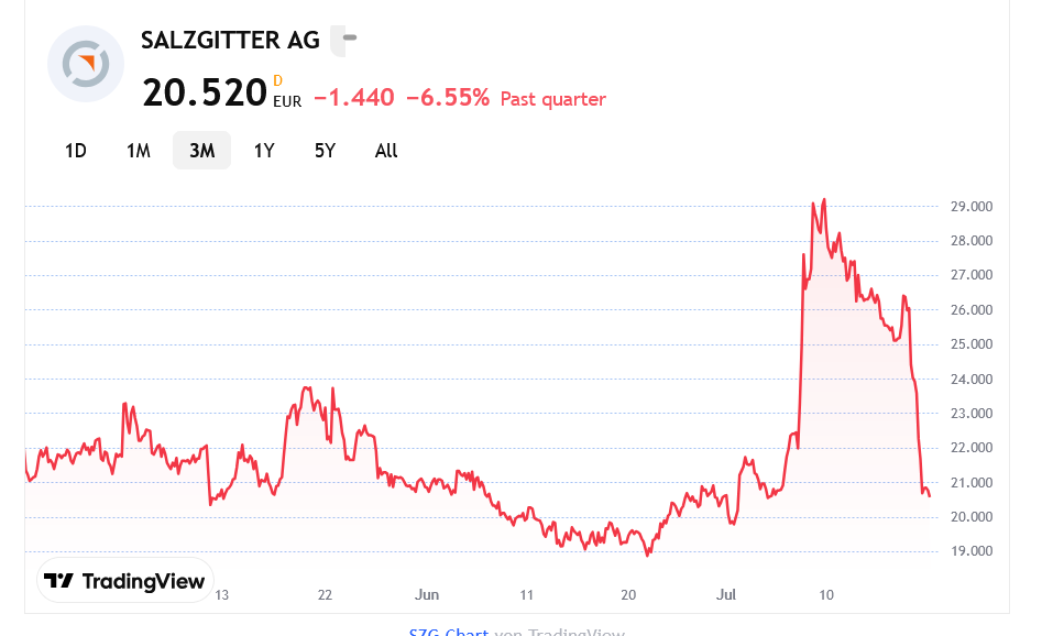 Salzgitter: Value-Aktie mit KBV 0,5 oder Flop? 1488803