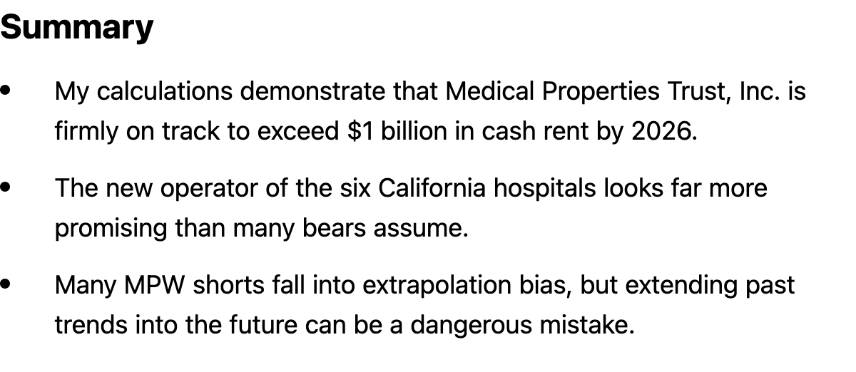 Medical Properties 1495001