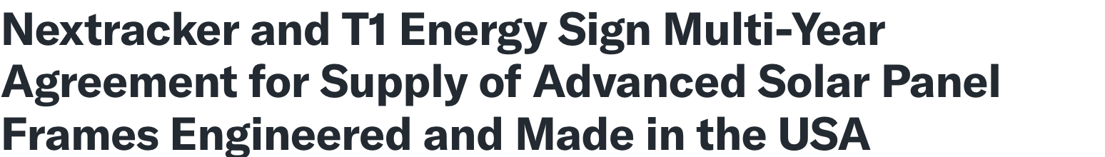 t1 energy, künftiger first solar rivale? 1498549