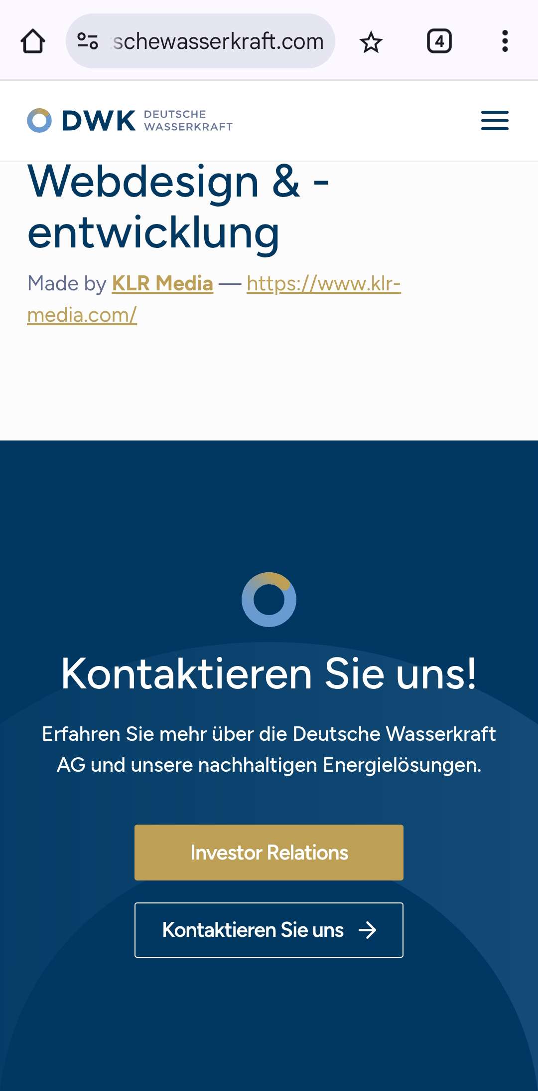 DWK Deutsche Wasserkraft AG 1477392