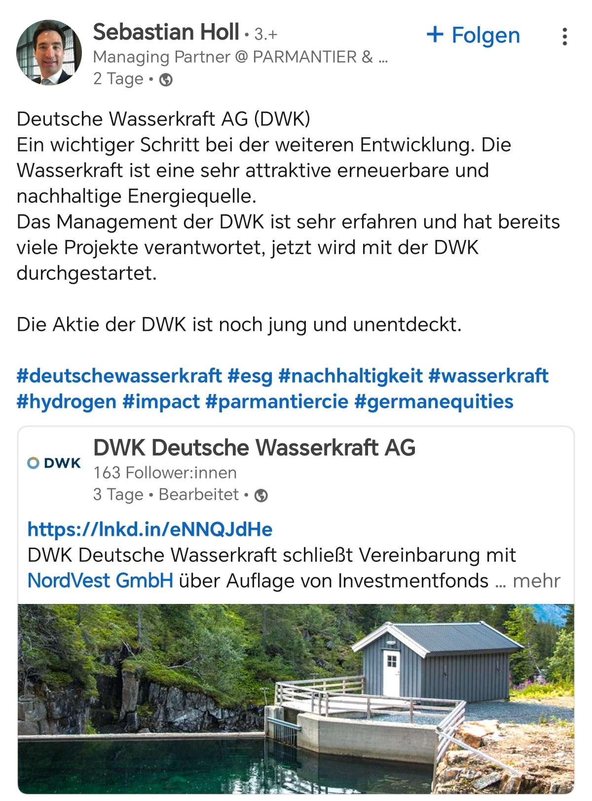 DWK Deutsche Wasserkraft AG 1481724