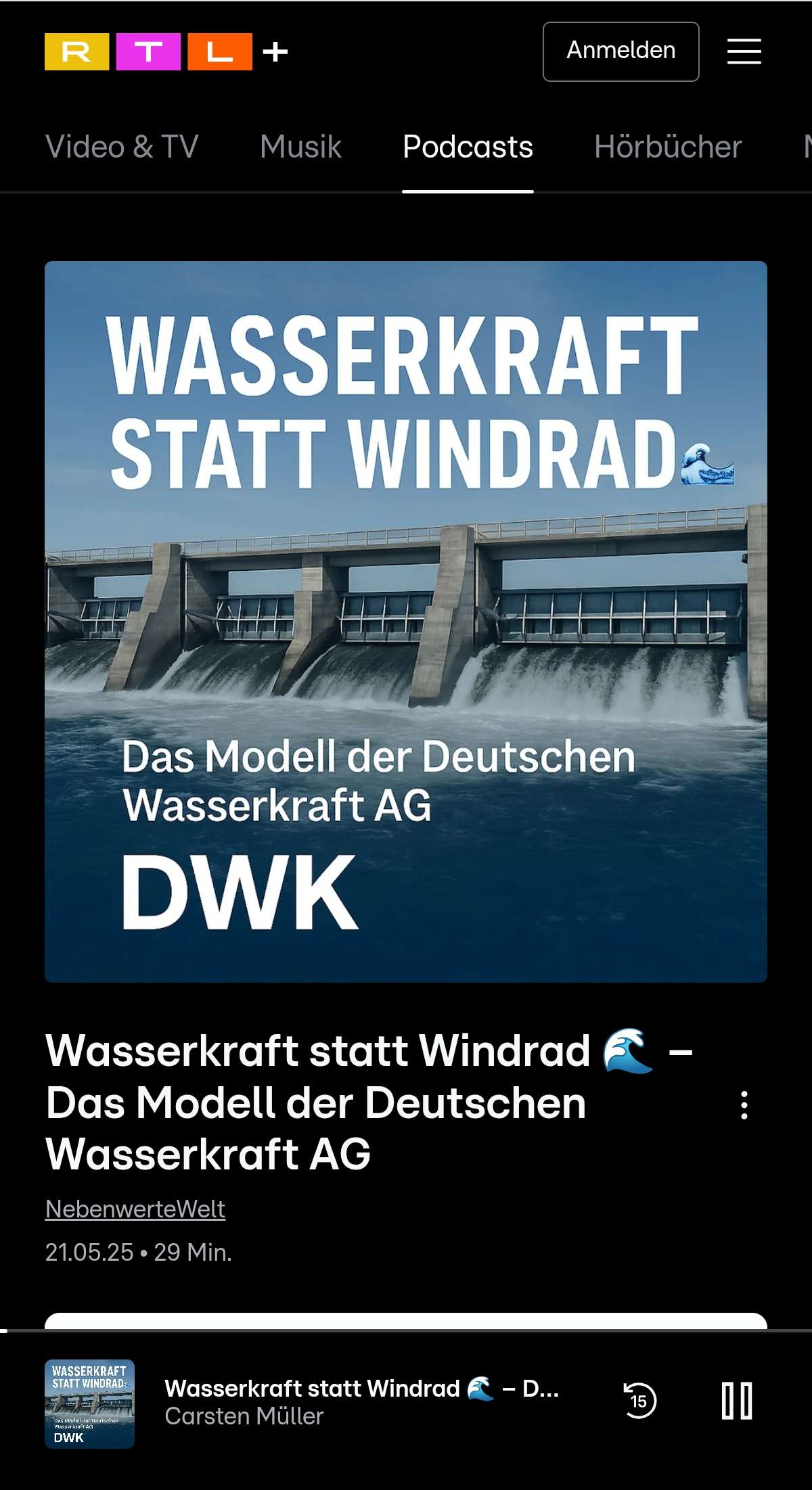 DWK Deutsche Wasserkraft AG 1482349