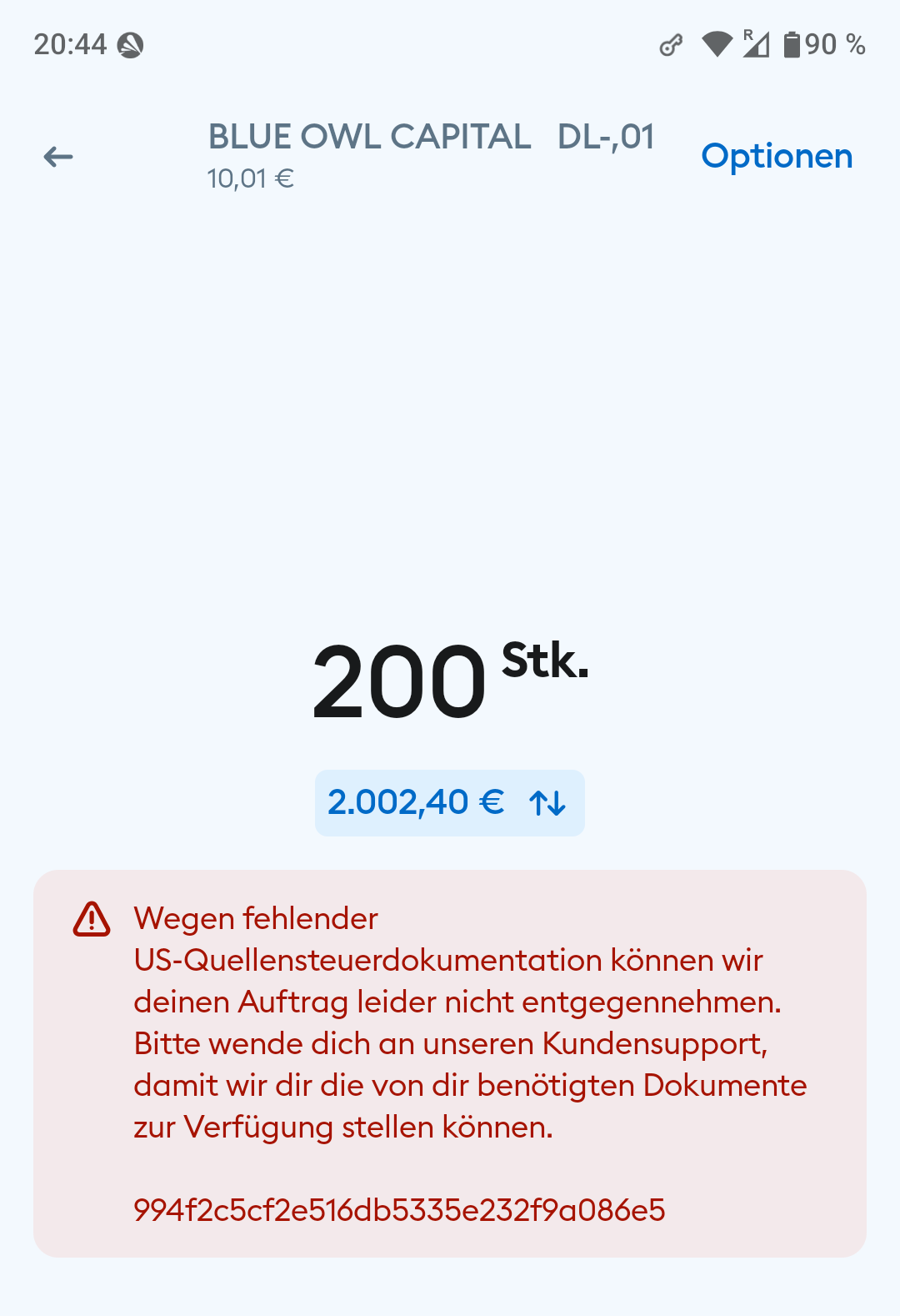 US69121K1043 - Owl Rock Capital BDC 1515587