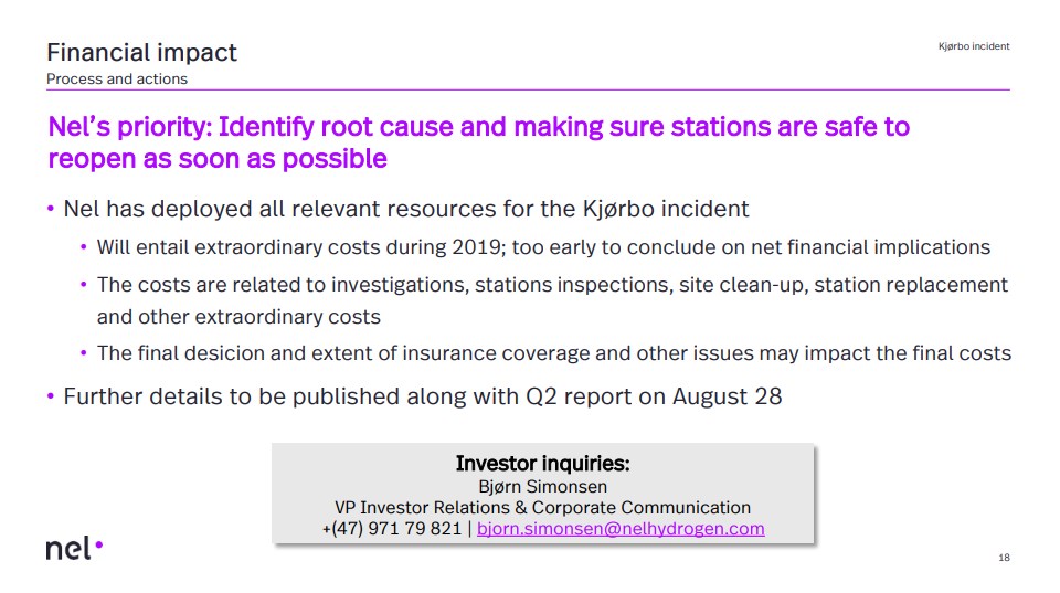 NEL, der Wasserstoffplayer aus Norwegen 1120310