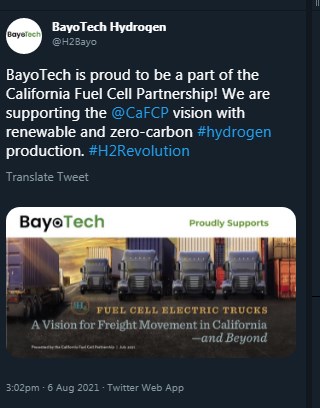 Hyzon Motors Inc - Hydrogen & Heavy Duty 1267689