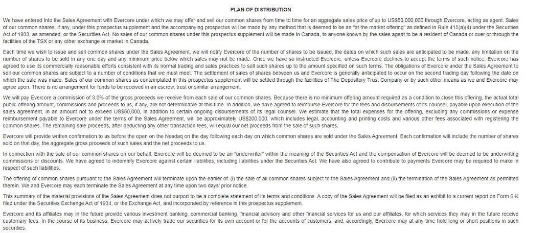 Trillium Therapeutics 1176504