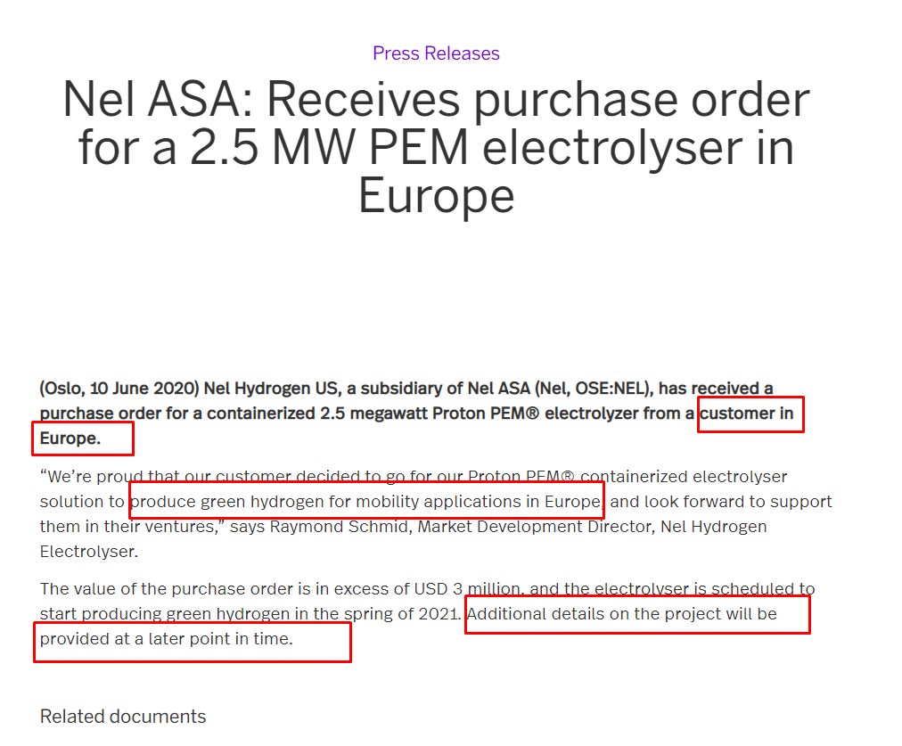 NEL, der Wasserstoffplayer aus Norwegen 1184364