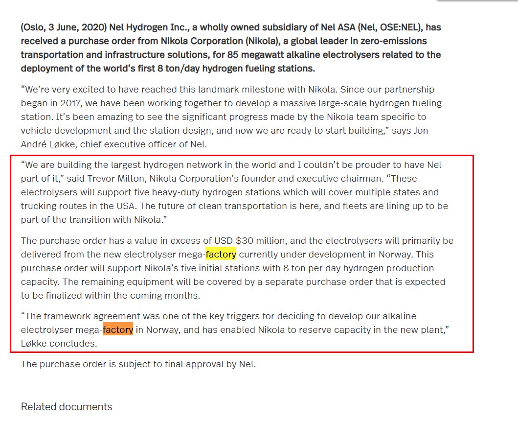 NEL, der Wasserstoffplayer aus Norwegen 1255088