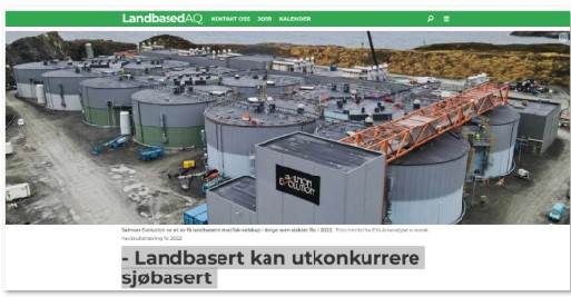 Salmon Evolution - landbasierte Lachszucht 1363216