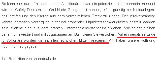 GiV Insolvent was nun? 571829