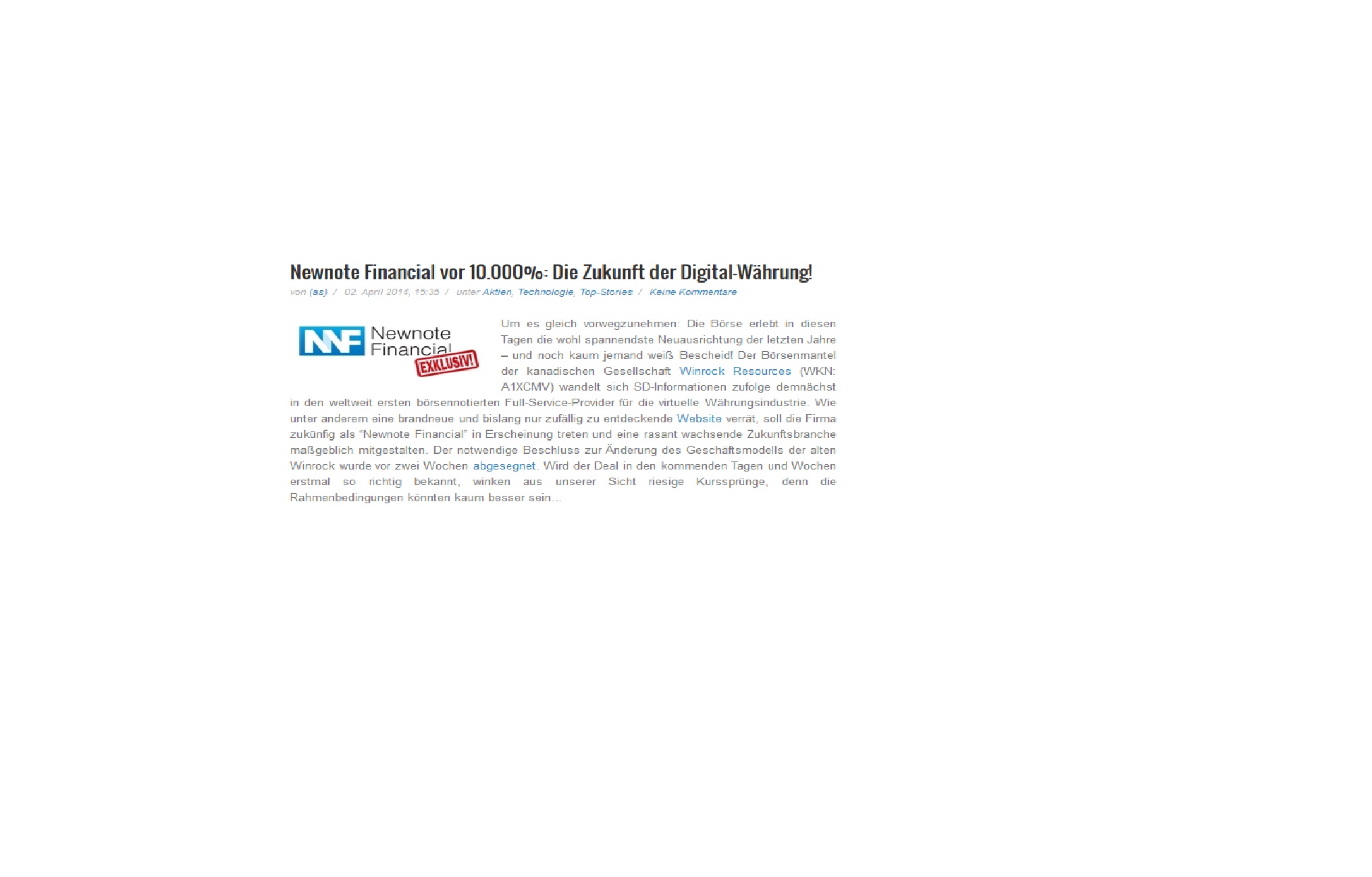 Newnote startet durch!! 815802