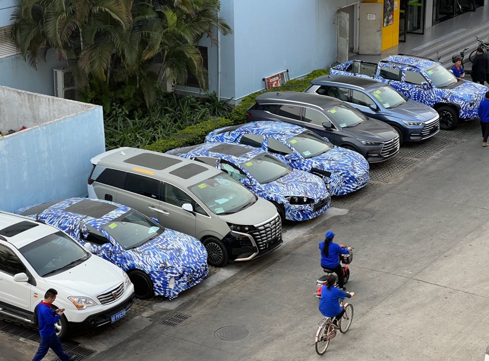 Auto- und Batterien-Herstellers BYD 1360237