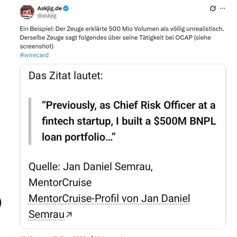 Wirecard 2014 - 2025 1527717