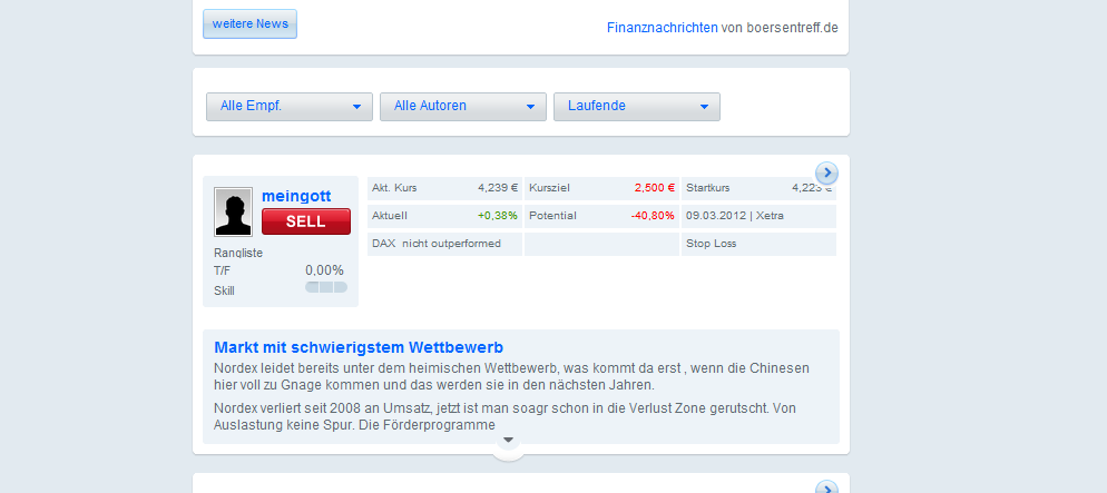 Norde Pro und Kontra 491938