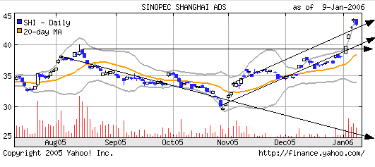 Sinopec Shanghai Petrochemical 25604