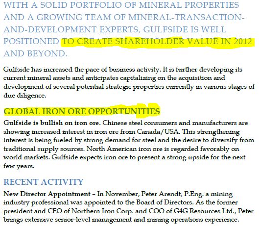 Gulfside Minerals vor 500 % TOP News 472438