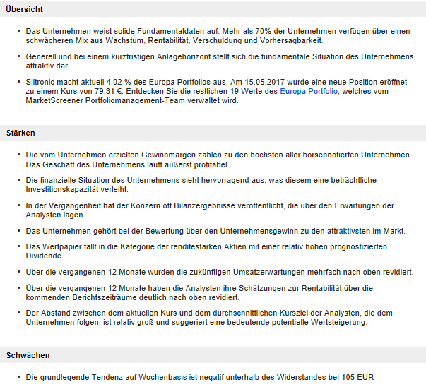 Siltronic: Hammer Zahlen. Aktie gibt Vollgas!! 1083433