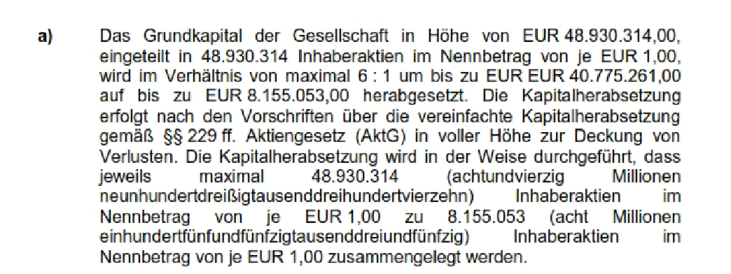 Analysten Treffen bei Singulus ....... 821215