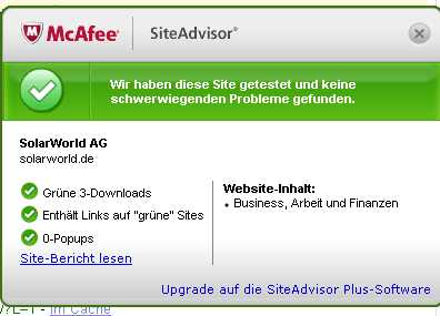 ** News zu SolarWorld ** (SPAM-FREE) 352391